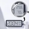 Digitale Wanduhr,Uhr,wand deco,Temperatur, Datums und Produktbild-Vorschau 5