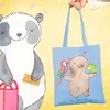 Mr. & Mrs. Panda canvas tasche Tierpfleger Herz - Sky Blue Produktbild-Vorschau 2