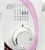 Close-up of a sewing machine's stitch selection dial and stitch pattern guide. Podgląd zdjęcia produktu