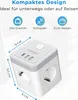 VOOMY 7-in-1 Mehrfachstecker – Steckdosenadapter 4-Fach mit Produktbild-Vorschau 6