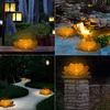 Solarlampen für Außen, Gartenleuchten, Solar Lotus Garten Produktbild-Vorschau 7
