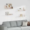 Półki Ścienne, 4 Szt, Białe, 80X23,5X3,8 Cm, Mdf Lumarko! Podgląd zdjęcia produktu 2