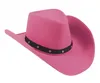 Cowboyhut Wichita – pinker Westernhut mit Kordel für Damen Produktbild-Vorschau 2