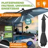 KESSER® Ampelschirm Holly Sonnenschirm Rechteckig mit und Produktbild-Vorschau 4