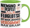 Fluglotse Geschenk Tasse Lustige Geschenkidee für Fluglotse Produktbild-Vorschau 1