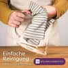 Teekanne Glas mit Edelstahl Siebeinsatz 1,3 L - Mit Produktbild-Vorschau 8