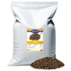 A large bag of bird food with a pile of the food in front of it. Produktbild-Vorschau