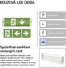 LED nouzové osvětlení NESSI 3 W, 3 h, IP65 Anteprima dell’immagine prodotto