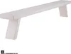 Schwibbogenbank weiß (70x11x7,5cm) von Weigla Holzkunst Produktbild-Vorschau 2