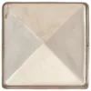 vidaXL Capuchons de poteau 6 pcs. Pyramide en acier Voir les images du produit 4