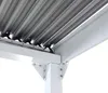 Alu pergola HWC-L41, lamelové zastřešení terasy, robustní Náhled obrázku produktu 11