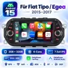 Autoradio Android 15 Junsun per Fiat Tipo Egea 2015–2017, Anteprima dell’immagine prodotto 1