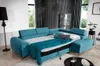 Ecksofa mit Schlaffunktion und Bettkasten,Couch für Produktbild-Vorschau 4