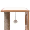 vidaXL Katzen-Kratzbaum mit Sisal-Kratzmatte 60 cm Produktbild-Vorschau 4