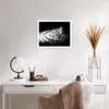 Poster - Poster ohne Rahmen - Weiß Tiger Schwarz und Weiß - Produktbild-Vorschau 5