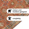 ArtUniverse Outdoor Teppich Oriental Red 120 x 170 cm Produktbild-Vorschau 3