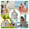 Brisby 4-lagige Kühltasche – Lunchtasche 7 Liter – Weiß mit Produktbild-Vorschau 8