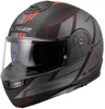 LS2 FF908 Strobe II Code Klapphelm, schwarz matt/grau, 3XL Produktbild-Vorschau 2
