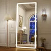 Koonmi LED Ganzkörperspiegel 180 x 66 cm stabiler Rahmen Produktbild-Vorschau 2