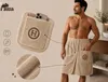 Pareo da bagno SPA Saunakilt da uomo in microfibra 80x150 Anteprima dell’immagine prodotto 5