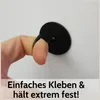 DEKAZIA® 4 Deckenhaken selbstklebend schwarz rund Produktbild-Vorschau 2