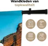MuchoWow® Wandteppich Wandbehang Sommer - Felsen - Meer Produktbild-Vorschau 3