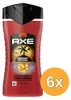 6x Axe 3-in-1 Douchegel Sunset Fresh 250 ml Productafbeelding-voorbeeld 2
