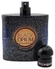 Yves Saint Laurent Black Opium Eau de Parfum Intense Flakon mit sichtbarem Sprühkopf und abgenommener glänzender Kappe. Náhled obrázku produktu