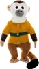 A plush toy monkey wearing a knitted sweater. Produktbild-Vorschau
