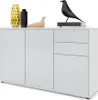 Vladon Sideboard Ben V3, Kommode mit 3 Türen und 2 Produktbild-Vorschau 1