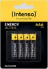 A package of four AAA alkaline batteries from Intenso. Anteprima dell’immagine prodotto