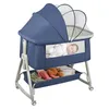 Beistellbett Baby,3 in 1 Reisebett Babybett,6 Fach Produktbild-Vorschau 2