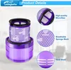 Product details of a vacuum cleaner filter. Produktbild-Vorschau