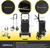 24MOVE® Einkaufstrolley VEHLO 3in1 Trolley faltbarer Produktbild-Vorschau 5