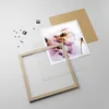 Gerahmtes Poster - Rahmen in heller Eiche - blume sommer Produktbild-Vorschau 4
