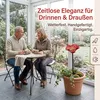 Bienen Trinkstation 4er Set, handgemachte Keramik Blumen Produktbild-Vorschau 2