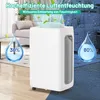 Mobilný odvlhčovač vzduchu Hebitod 26 l/deň s 2 Náhľad obrázku produktu 3