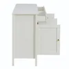 A side view of a white sideboard with drawers and a cabinet door. Produktbild-Vorschau