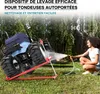 Wiltec Kit Cric lève Tracteur Tondeuse avec Adaptateur pour Voir les images du produit 2