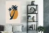MuchoWow® Poster Palme - Sonne - Pastell 80x120 cm - Produktbild-Vorschau 4
