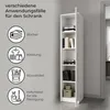 Bücherregal Kleiderschrank Regal 40 cm breit Schrank Produktbild-Vorschau 5