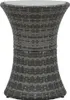 vidaXL 3-dielna súprava Bistro s vankúšmi Poly Rattan Grey Náhľad obrázku produktu 3
