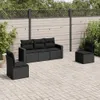 The Living Store 5-tlg. Garten-Sofagarnitur mit Kissen Produktbild-Vorschau 2