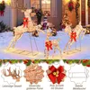 Set di renne LED di Natale CM24290DE, 3 pezzi, famiglia di Anteprima dell’immagine prodotto 4