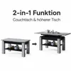 ASTRA Couchtisch ausziehbar & höhenverstellbar 110–150 × 68 Produktbild-Vorschau 2