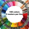 100 Farben Stickgarn Set,Knüpfgarn,Garn für Produktbild-Vorschau 2