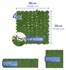Gartenabdeckung aus künstlichem Efeu, UV-beständig, 3 x 1 m Produktbild-Vorschau 7