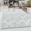 Carpetsale24 Teppich Wohnzimmer Hoch-Tief Effekt 3D Optik Produktbild-Vorschau 1