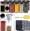 JOIEYOU Ménage Bocaux à épices Set de 12 pcs. Epices avec Voir les images du produit 1