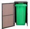 CASARIA® Cache poubelle extérieur couvercle + fermeture Voir les images du produit 4